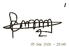 Signature of Ngwayu Claude
