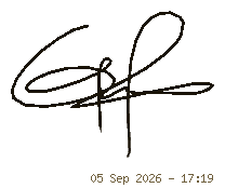 Signature of FOFEYIN GOD'SGRACE SHIAM