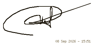 Signature of Dr. NTAIMA Malyse KENDEH (Ken-D-E, Bread treasurer)