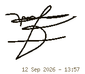 Signature of NYIEZI WILLIAM NKEPO