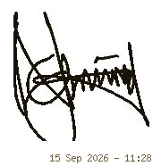 Signature of NGWAYU RICHARD FONJO